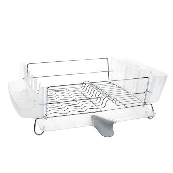 Cook With OXO Oxo Good Grips Folding Stainless Steel Dish Rack 2 Cook With OXO Oxo Good Grips Folding Stainless Steel Dish Rack