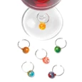 True Fabrications Glass Swirly Ball Wine Charms Wine Glass Accessories 1 True Fabrications Glass Swirly Ball Wine Charms Wine Glass Accessories