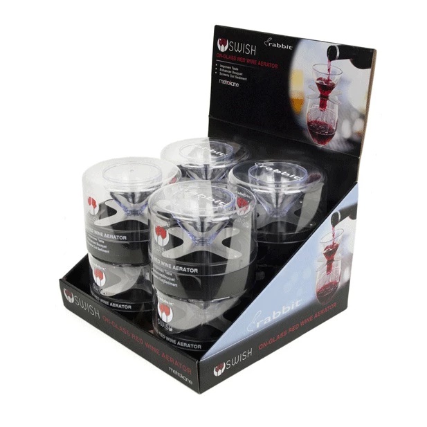 Metrokane Rabbit "Swish" Aerator 2 Metrokane Rabbit "Swish" Aerator