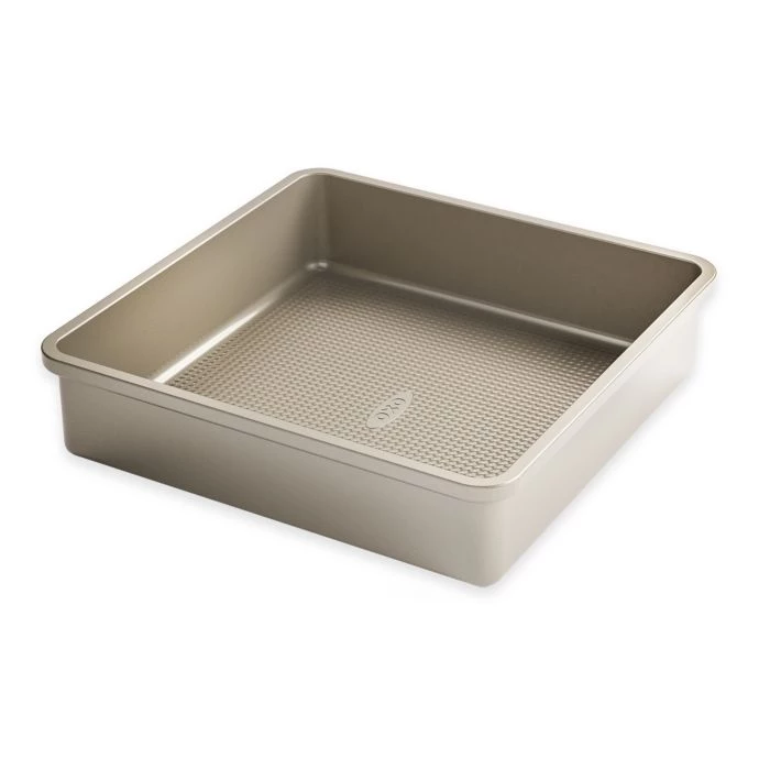 OXO Good Grips Pro Nonstick 9-Inch Square Cake Pan Bake With OXO 2 OXO Good Grips Pro Nonstick 9-Inch Square Cake Pan Bake With OXO