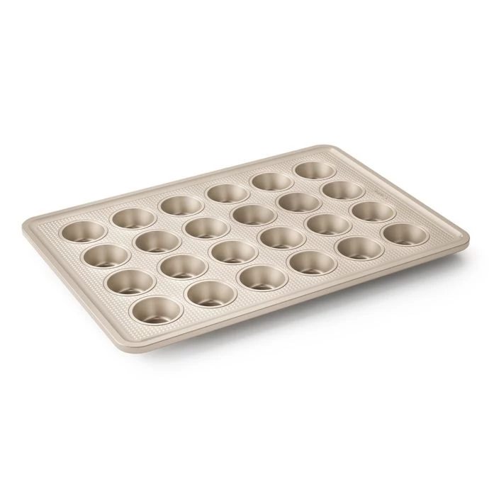 Bake With OXO OXO Good Grips Pro Nonstick 24-Cup Mini Muffin Pan 4 Bake With OXO OXO Good Grips Pro Nonstick 24-Cup Mini Muffin Pan