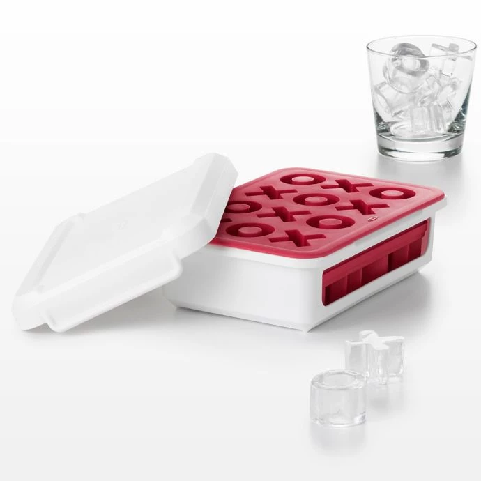 OXO Covered X & O Silicone Ice Cube Tray OXO Coffee & Beverage 4 OXO Covered X & O Silicone Ice Cube Tray OXO Coffee & Beverage