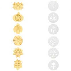 OXO Good Grips 6-Piece Autumn Cookie Press Disk Set