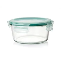 Organize With OXO OXO Good Grips 7-Cup Smart Seal Round Glass Container 5 Organize With OXO OXO Good Grips 7-Cup Smart Seal Round Glass Container