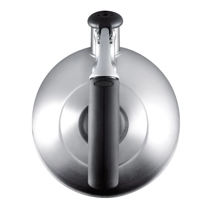 OXO Good Grips Uplift 2 Qt. Brushed Stainless Steel Tea Kettle OXO Coffee & Beverage 3 OXO Good Grips Uplift 2 Qt. Brushed Stainless Steel Tea Kettle OXO Coffee & Beverage