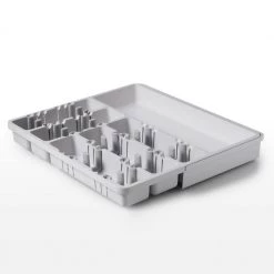 OXO Good Grips Expandable Utensil Organizer In Grey Organize With OXO