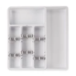 Organize With OXO OXO Good Grips Expandable Utensil Tray In Grey