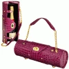 Picnic At Ascot Wine Carrier & Purse - Purple