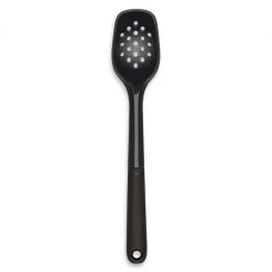 OXO Good Grips Silicone Slotted Spoon In Black Cook With OXO