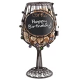 Epic Products Chalkboard Wine Glass Cork Cage Cork Presentation