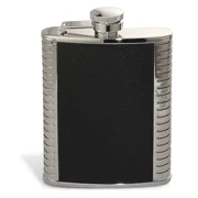 Epic Products Epic Silver And Black Flask- 6 Oz. Flasks