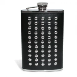 Epic Products Epic Leather Riveted Flask- 8 Oz. Flasks