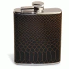 Epic Products Reptilian Leather Flask - 6 Oz. Flasks