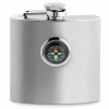 Epic Products Flasks Compass Stainless Steel Flask- 6 Oz.
