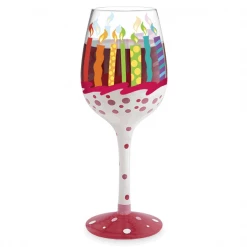 Epic Products Birthday Painted Wine Glass Other Glassware 5 Epic Products Birthday Painted Wine Glass Other Glassware