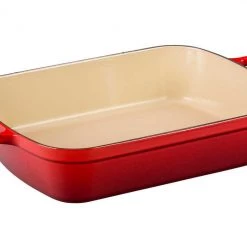Le Creuset Bakeware Le Creuset 5.25 Quart Enameled Cast Iron Signature Rectangular Roaster