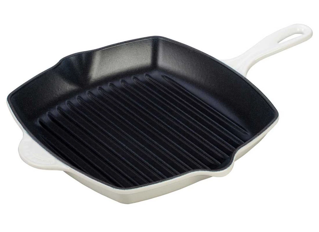 Le Creuset Skillets & Frypans Le Creuset 10.25" Enameled Cast Iron Signature Square Skillet 4 Le Creuset Skillets & Frypans Le Creuset 10.25" Enameled Cast Iron Signature Square Skillet