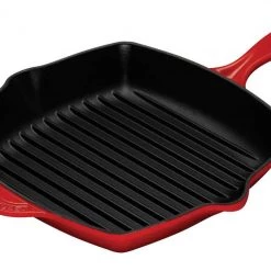 Le Creuset Skillets & Frypans Le Creuset 10.25" Enameled Cast Iron Signature Square Skillet 17 Le Creuset Skillets & Frypans Le Creuset 10.25