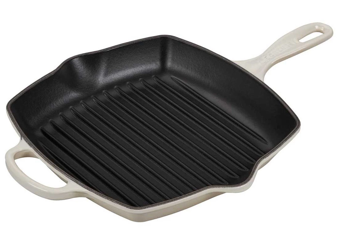 Le Creuset Skillets & Frypans Le Creuset 10.25" Enameled Cast Iron Signature Square Skillet 1 Le Creuset Skillets & Frypans Le Creuset 10.25" Enameled Cast Iron Signature Square Skillet