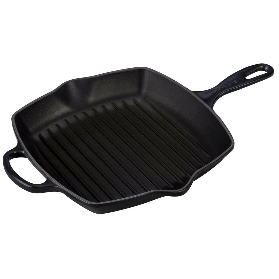 Le Creuset Skillets & Frypans Le Creuset 10.25" Enameled Cast Iron Signature Square Skillet 12 Le Creuset Skillets & Frypans Le Creuset 10.25" Enameled Cast Iron Signature Square Skillet