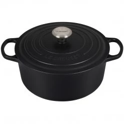 Le Creuset Signature 5.5 Quart Round Enameled Cast Iron Dutch Oven Le Creuset Dutch Ovens
