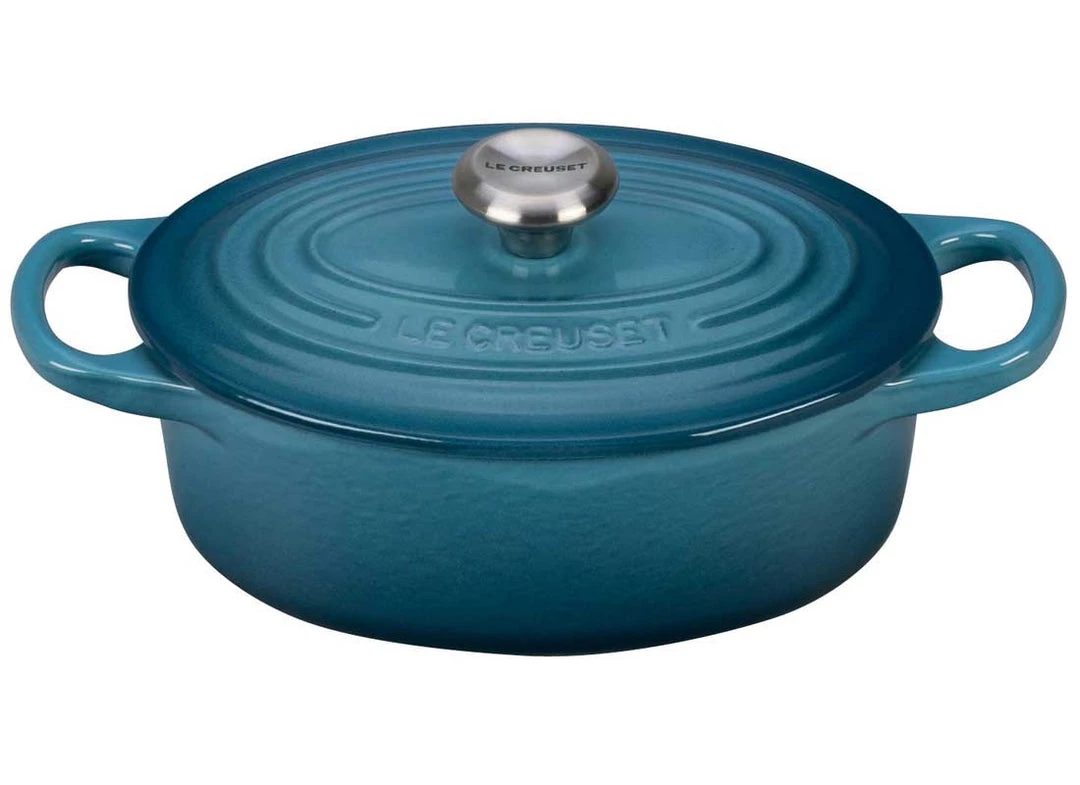 Le Creuset Dutch Ovens Le Creuset Signature 2.75 Quart Oval Enameled Cast Iron Dutch Oven 1 Le Creuset Dutch Ovens Le Creuset Signature 2.75 Quart Oval Enameled Cast Iron Dutch Oven