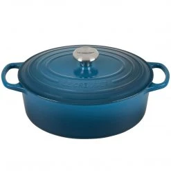 Le Creuset Signature 5 Quart Oval Enameled Cast Iron Dutch Oven Le Creuset Dutch Ovens