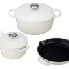 Le Creuset Dutch Ovens Le Creuset 5 Piece Enameled Cast Iron Signature Set