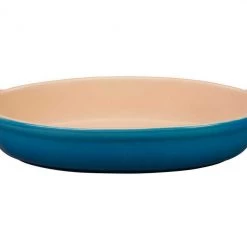 Le Creuset Bakeware Le Creuset 1 Quart Heritage Stoneware Oval Au Gratin Dish