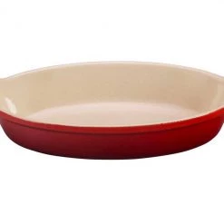 Le Creuset 24 Ounce Heritage Stoneware Oval Au Gratin Dish Le Creuset Bakeware