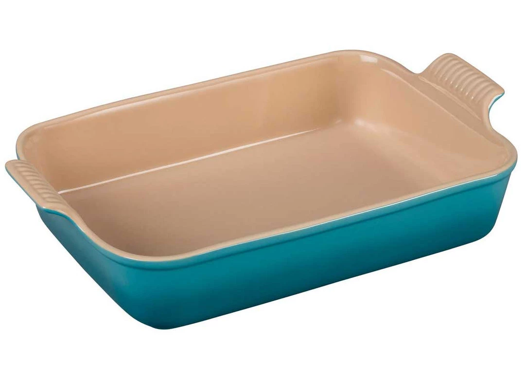 Le Creuset 4 Quart Heritage Stoneware Rectangular Dish Le Creuset Bakeware 3 Le Creuset 4 Quart Heritage Stoneware Rectangular Dish Le Creuset Bakeware