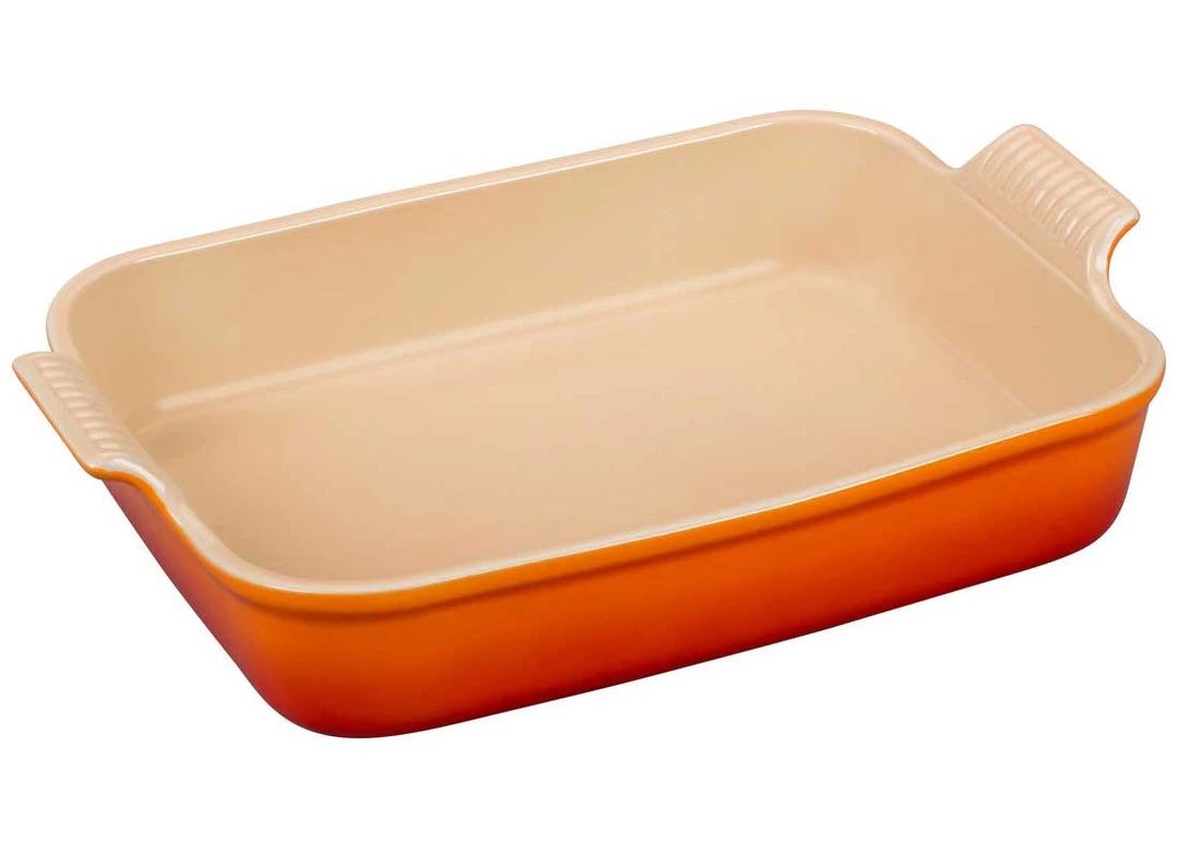 Le Creuset 4 Quart Heritage Stoneware Rectangular Dish Le Creuset Bakeware 1 Le Creuset 4 Quart Heritage Stoneware Rectangular Dish Le Creuset Bakeware