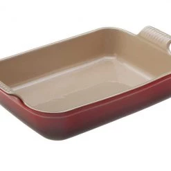 Le Creuset 2.5 Quart Heritage Stoneware Rectangular Dish Le Creuset Bakeware