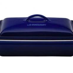 Le Creuset 4 Quart Heritage Covered Rectangular Stoneware Casserole Le Creuset Bakeware