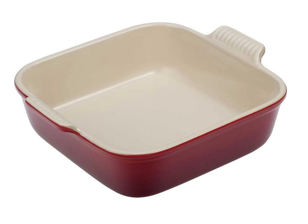Le Creuset 3 Quart Heritage Stoneware Square Dish Le Creuset Bakeware 6 Le Creuset 3 Quart Heritage Stoneware Square Dish Le Creuset Bakeware
