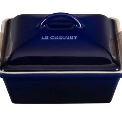 Le Creuset 2.5 Quart Heritage Covered Square Stoneware Casserole