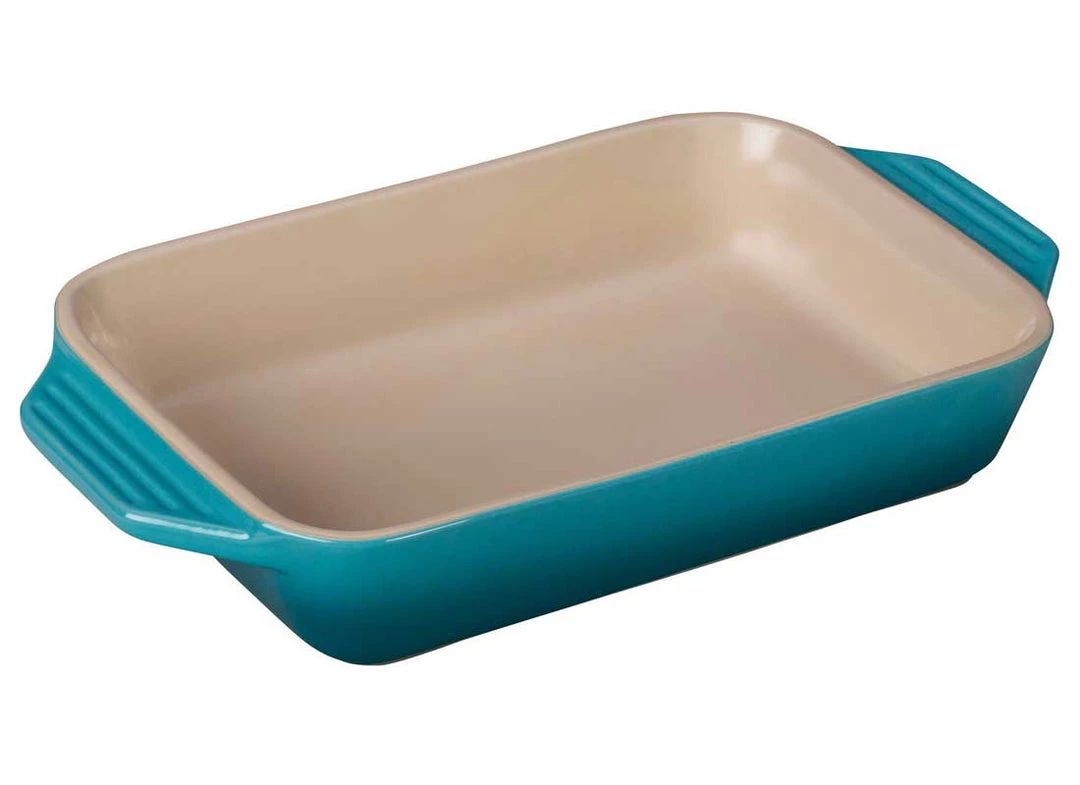 Le Creuset 1.8 Quart Stoneware Rectangular Dish 2 Le Creuset 1.8 Quart Stoneware Rectangular Dish