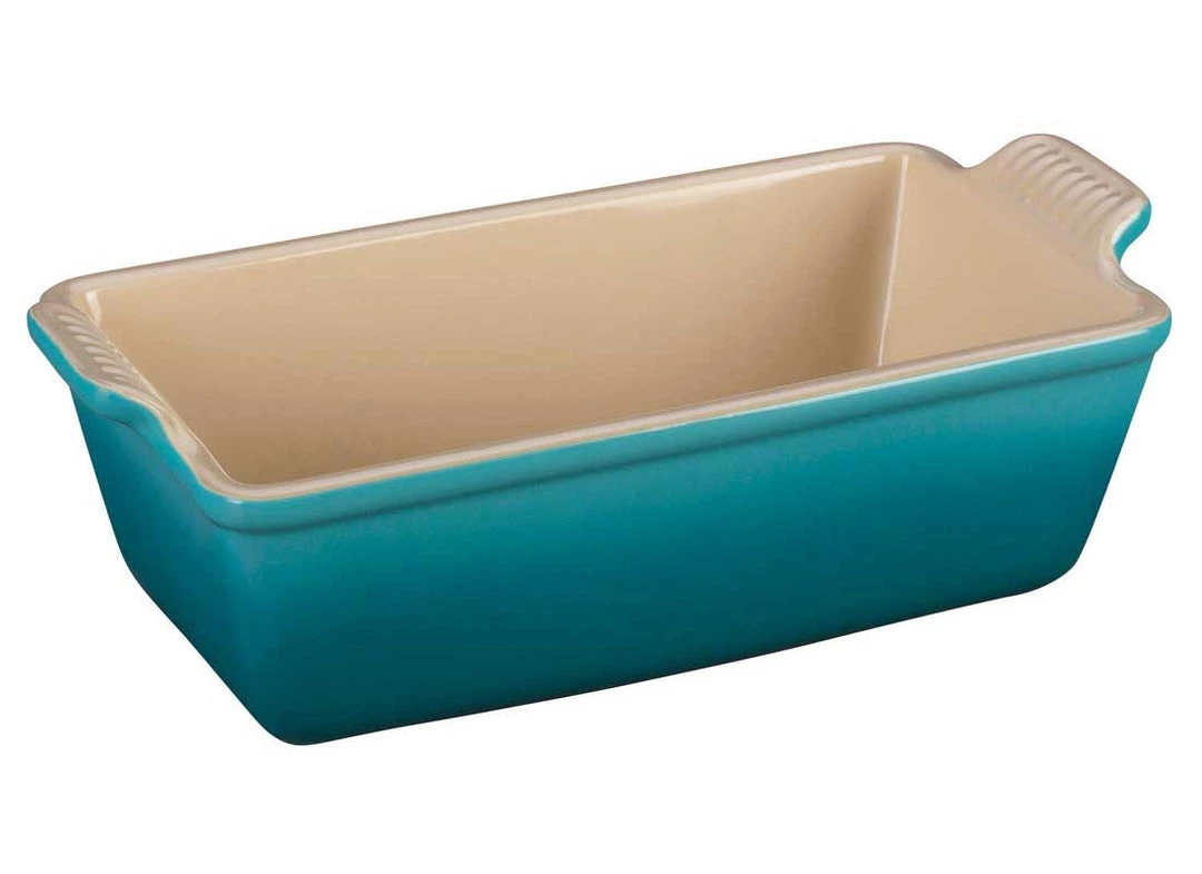 Le Creuset 1.5 Quart Heritage Stoneware Loaf Pan 4 Le Creuset 1.5 Quart Heritage Stoneware Loaf Pan