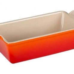 Le Creuset 1.5 Quart Heritage Stoneware Loaf Pan 10 Le Creuset 1.5 Quart Heritage Stoneware Loaf Pan