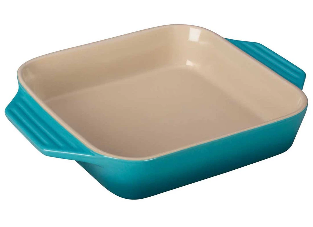 Le Creuset 2.2 Quart Stoneware Square Dish 2 Le Creuset 2.2 Quart Stoneware Square Dish
