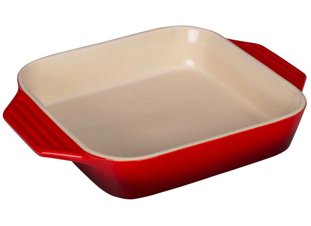 Le Creuset 2.2 Quart Stoneware Square Dish 4 Le Creuset 2.2 Quart Stoneware Square Dish