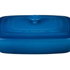 Le Creuset 3.5 Quart Covered Rectangular Stoneware Casserole