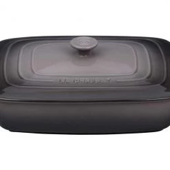 Le Creuset 3.5 Quart Covered Rectangular Stoneware Casserole