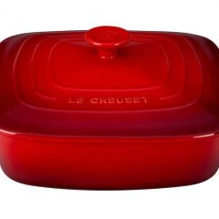 Le Creuset Bakeware Le Creuset 2.75 Quart Covered Square Stoneware Casserole