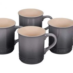 Le Creuset Coffee & Tea Le Creuset 14 Ounce Stoneware Mugs - Set Of 4
