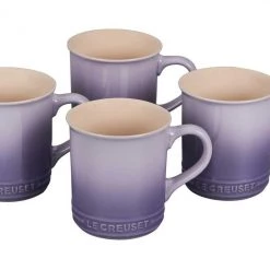 Le Creuset Coffee & Tea Le Creuset 14 Ounce Stoneware Mugs - Set Of 4