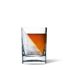 Corkcicle Whiskey Wedge Double Old Fashioned Glass Bar Glassware