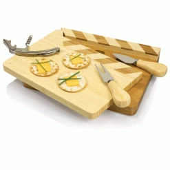 Picnic Time Action! Clapperboard Cutting Board Cheese/Cutting Boards