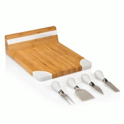 Picnic Time Artisan Cutting Board- White Cheese/Cutting Boards