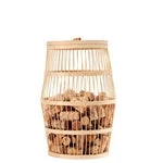 Oenophilia Cork Presentation Bamboo Wine Barrel Cork Holder
